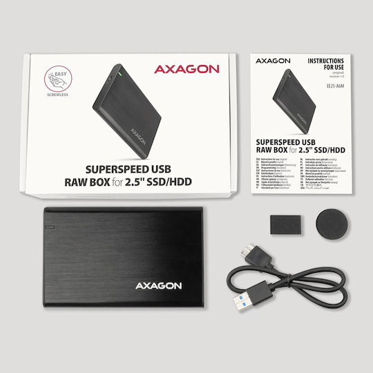 Axagon Θήκη για Σκληρό Δίσκο 2.5" SATA III με σύνδεση USB 3.1