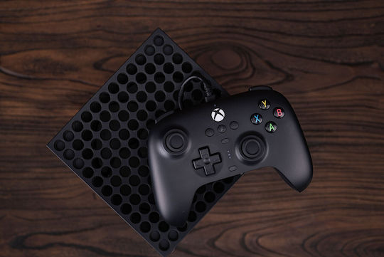 8Bitdo Ultimate Hall Edition Verkabeltes Gamepad mit Hall-Effekt-Sticks für Xbox One / Xbox-Serie Schwarz