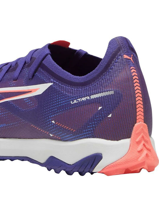 PUMA Ultra 5 Match Ποδοσφαιρικά Παπούτσια με Σχάρα TT Μωβ