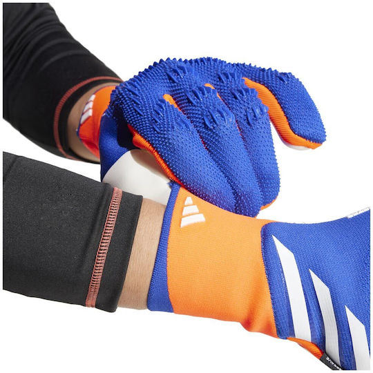 adidas Predator Pro Fingersave Adults Goalkeeper Gloves Blue