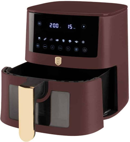 Berlinger Haus Friteuză cu aer 8lt Burgundy BH-9606