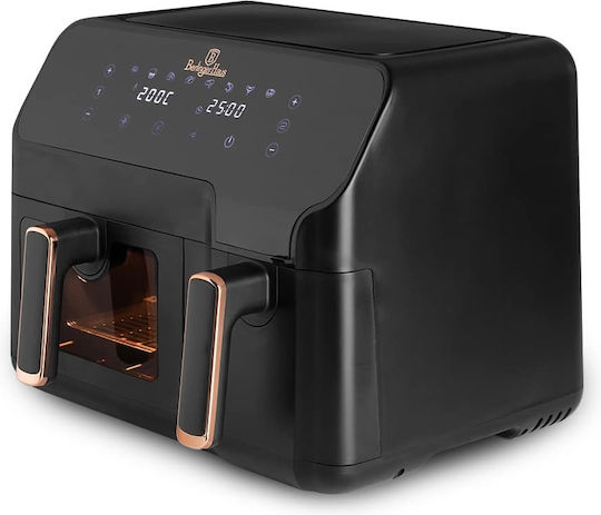 Berlinger Haus Air Fryer with Double Detachable Bucket 9lt Black BH-9467