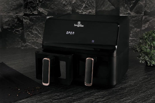 Berlinger Haus Air Fryer with Double Detachable Bucket 8.2lt Black BH-9469