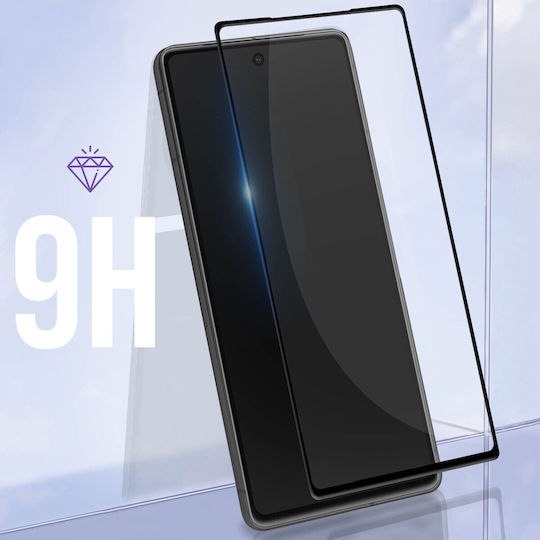 Avizar Tempered Glass Μαύρο (Google Pixel 7a)