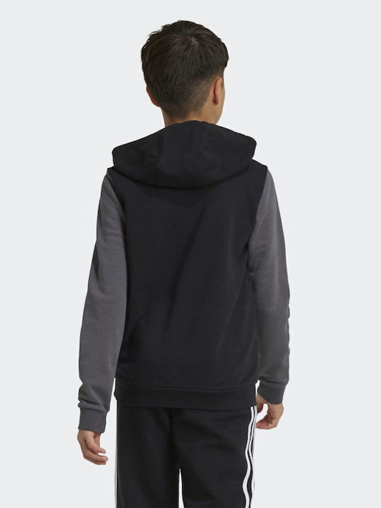 adidas Παιδικό Φούτερ Μαύρο