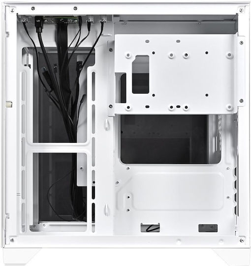 1STPLAYER MV5 Gaming Midi-Turm Computergehäuse Weiß