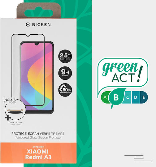 Bigben Interactive 2.5D Tempered Glass (Redmi A3)