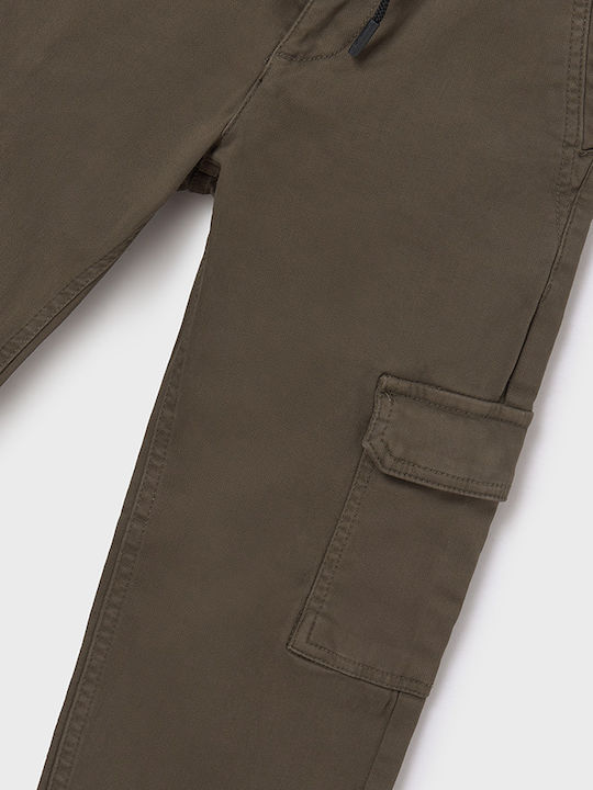 Mayoral Kids Cargo Trousers Oil