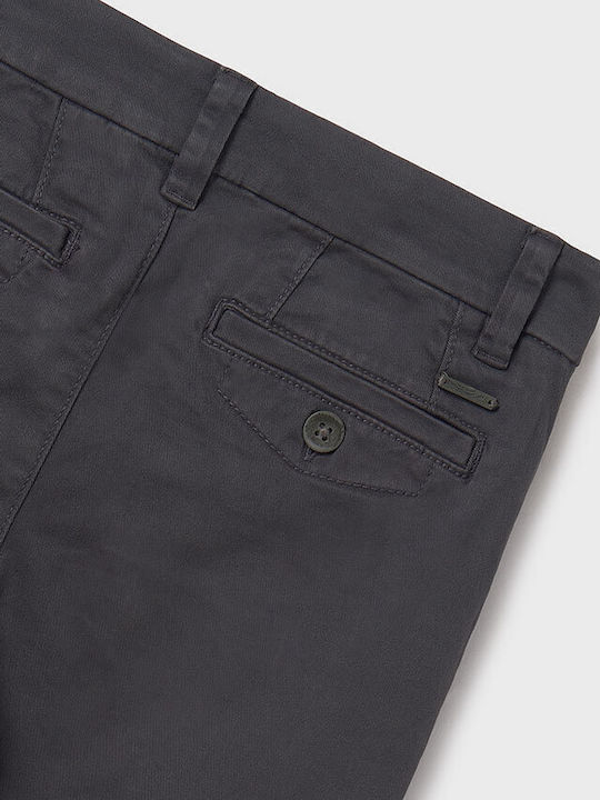 Mayoral Kids Trousers Charcoal