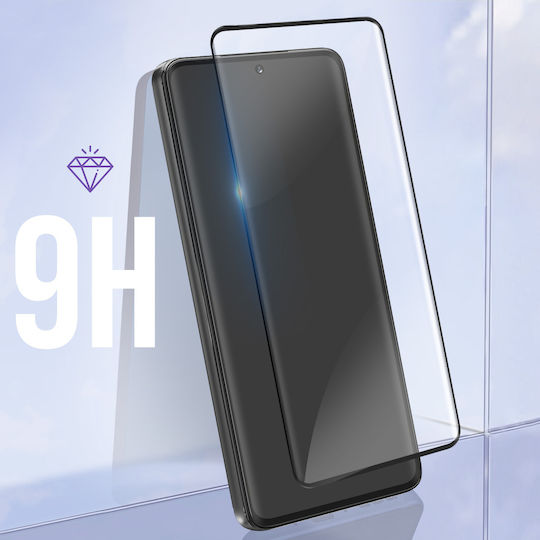 Avizar Tempered Glass Negru (Huawei Nova 10 Pro)
