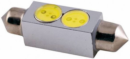 Racesport Λάμπες Αυτοκινήτου LED Λευκό 12V 1W 2τμχ