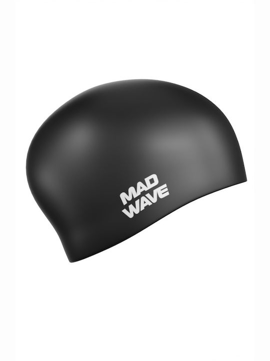 Mad Wave Σκουφάκι Κολύμβησης Ενηλίκων Μαύρο