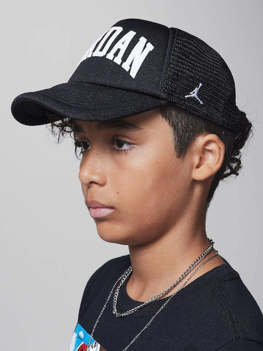 Jordan Kids' Hat Jockey Fabric JORDAN Black