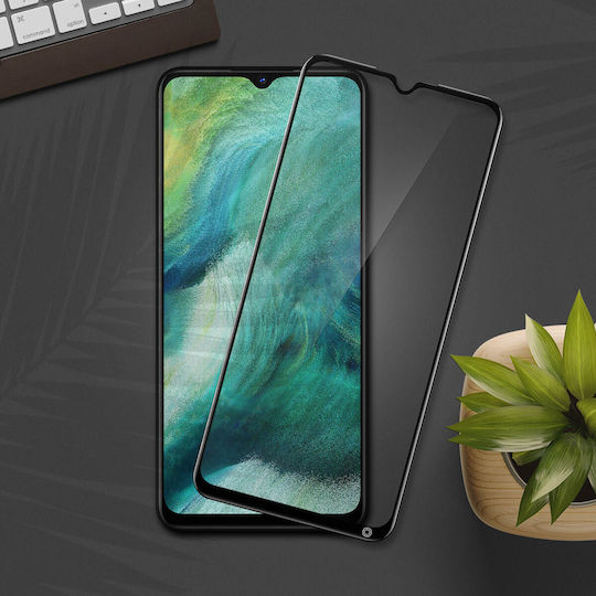 Force Glass Displayschutzfolie Schwarz (Oppo Find X2 Neo)