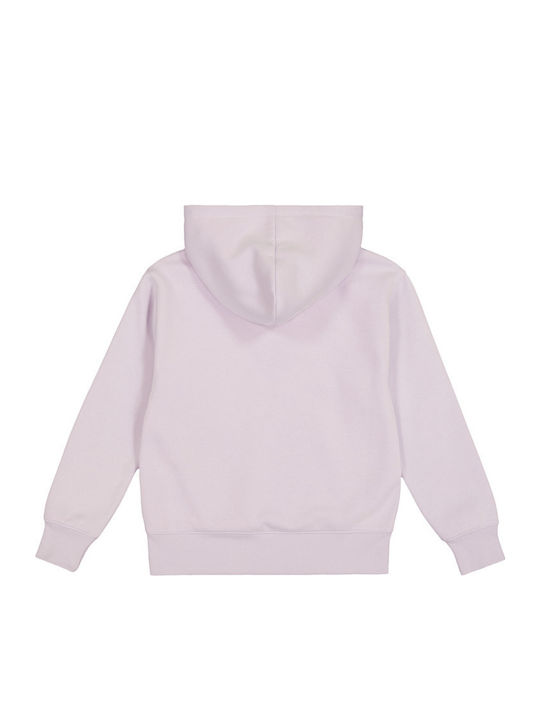 Παιδικό Φούτερ με Κουκούλα και Τσέπες Lilac