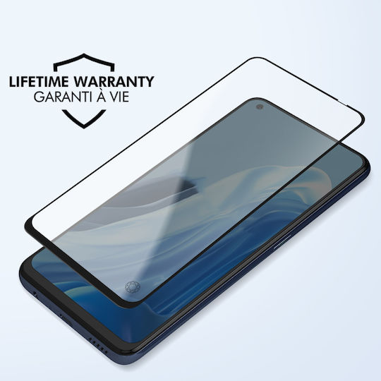 Force Glass Tempered Glass Μαύρο (OnePlus Nord CE 2Oppo Find X5 Lite)
