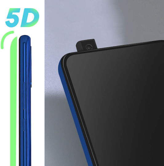 Avizar Tempered Glass Μαύρο (Huawei P Smart Z / Honor 9X / Honor 9X)