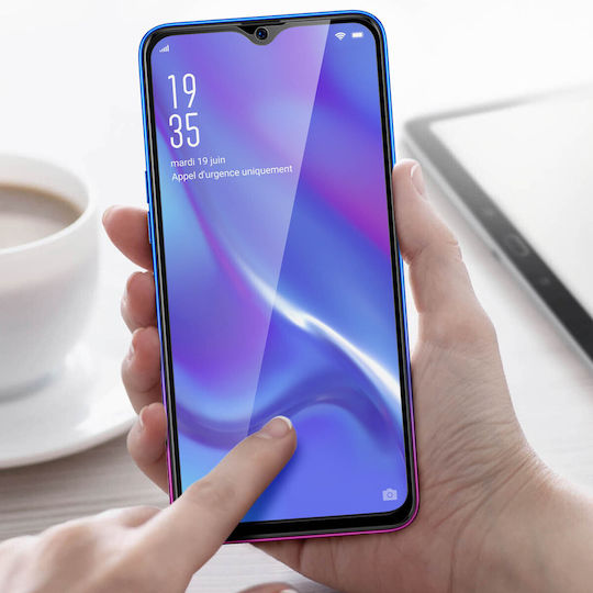 Akashi Full Face Tempered Glass Negru (Oppo RX17 Neo, Akashi)