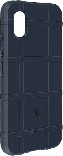 Калъф Avizar Galaxy Xcover 7 Shockproof Silicone Rugged Shield Series Тъмносин