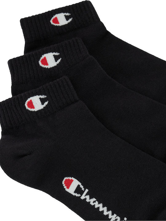 Champion Kids' Socks Black 6 Pairs