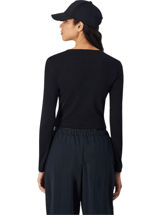 Γυναικείο Crop T-shirt Black