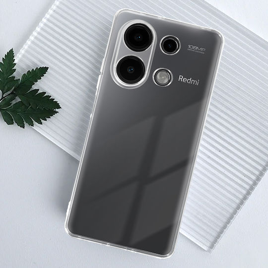 Avizar Case Redmi Note 13 4g Flexible Silicone Protection Transparent