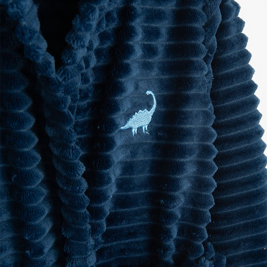 Cool Club Kids Hooded Bathrobe Blue