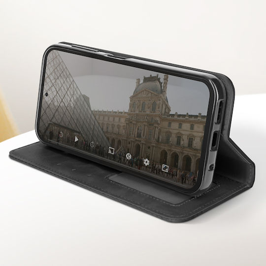 Checkered Collection Geo Wallet Stand Case Sony Xperia 5 V Black
