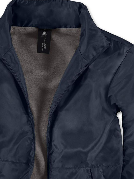 JM825 Winter Jacke Wasserdicht und Winddicht Marineblau