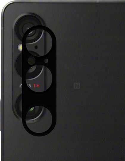 Spacecase Camera Protection Tempered Glass Black for the Sony Xperia 1 VI