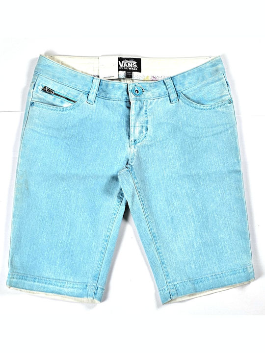 Vans Hello Sunshine Damen Bermuda Jean Hellblau