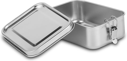 Nava Δοχείο Φαγητού Inox Ασημί 800ml