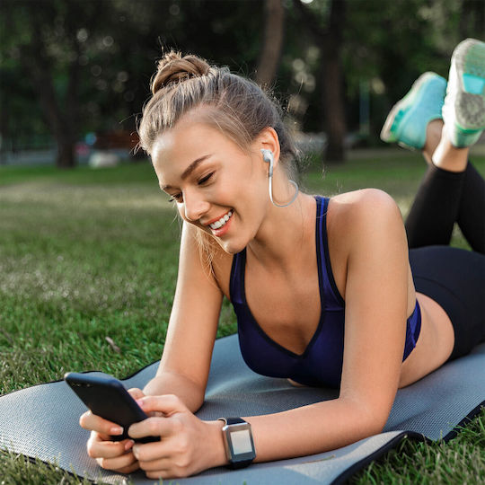 Defunc Basic Music In-ear Bluetooth Handsfree Ακουστικά Λευκά