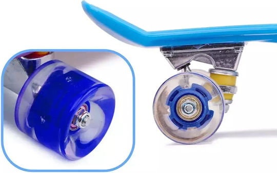 Loco Komplett Penny Board Blau