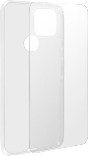 Cover Google Pixel 5 Silicone Soft Tempered Glass 9h Clear