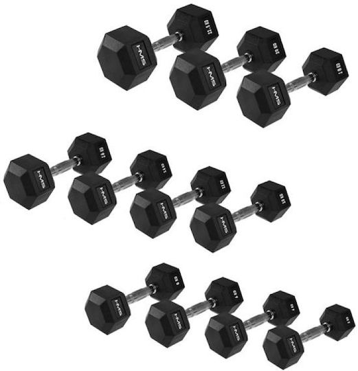 HMS Hexagon Dumbbell 1 x 12kg