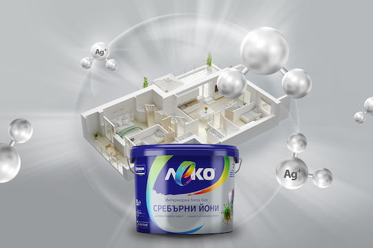 Leko Plastic Paint for Interior Use White 15lt