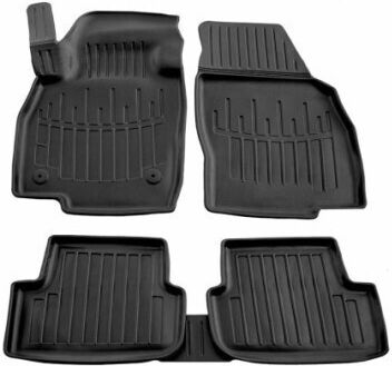 Umbrella Satz Vorder- und Hintermatten 4Stück aus Gummi für Seat Arona 2017+ Schwarz