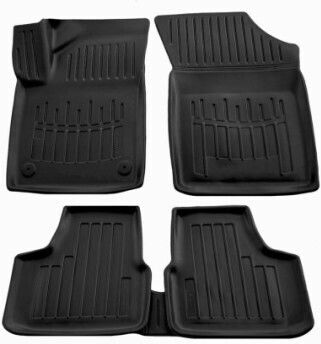 Satz Autoteppiche Scheibentyp Gummi Regenschirm Skoda Citigo 2012