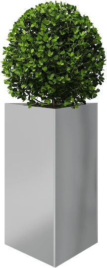 vidaXL Set 2 Töpfe Metall Galvanized Steel