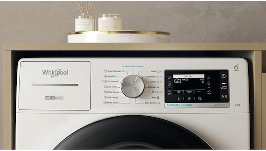 Whirlpool Пералня 9кг с Парна Технология 1400 Оборота Autodose W8 99AD SILENCE EE