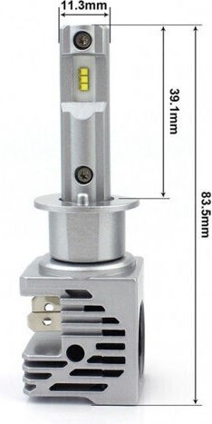 Set de 2 H1 M3 LED Canbus 4300K 55W 10.000 Lm 12V-24V