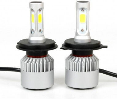 Комплект 2 LED H4 Hi-low Cob Canbus 72W 8000 Lm 12V 24V