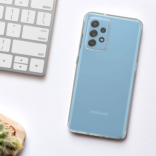 Калъф Samsung Galaxy A52 Силиконов Гел Гъвкав Ултратънък 0.3мм Прозрачен