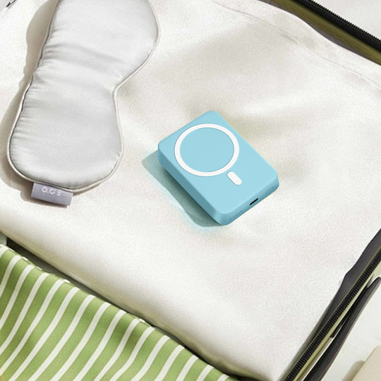 Moxie MagSafe Power Bank 5000mAh 10W Γαλάζιο