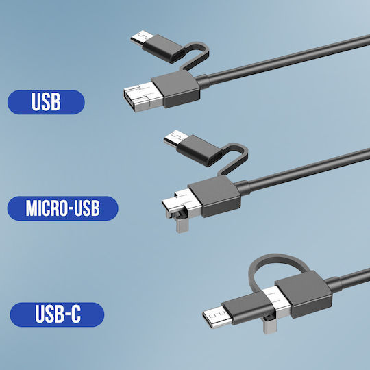 Wasserdichte IP67 Endoskopkamera Mehrfachanschlüsse USB-C Micro-USB USB Länge 5m