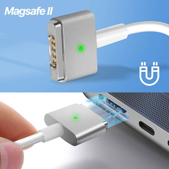 Avizar Φορτιστής Laptop 45W για Apple με Αποσπώμενο Καλώδιο Τροφοδοσίας