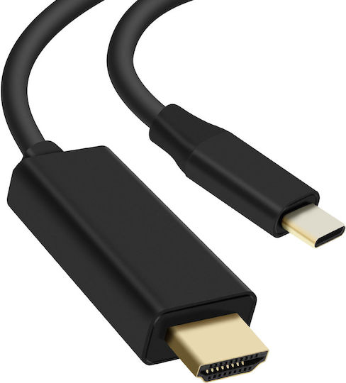 Avizar HDMI Cable Male - USB-C Male 2m Black