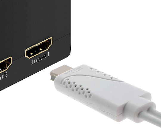 Avizar Cablu HDMI de sex masculin - MHL / USB-A 1.8m Alb