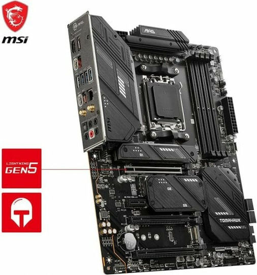 MSI MAG X670E Tomahawk WIFI Motherboard ATX με AMD AM5 Socket 7E12-001R